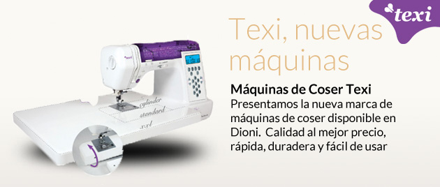 Máquinas de coser Texi, Nuevo lanzamiento