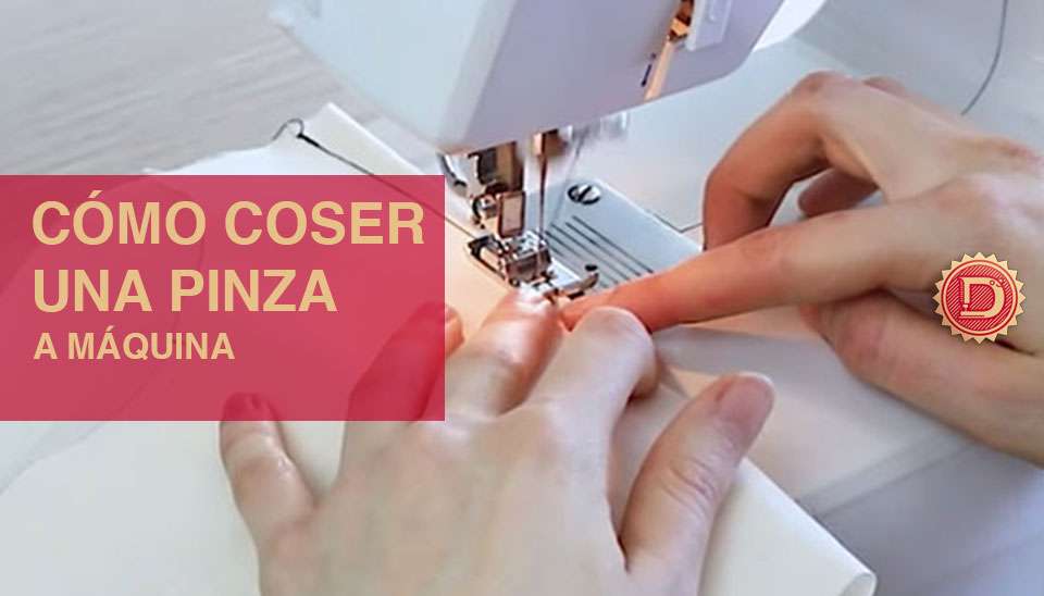 Cómo coser pinzas a máquina