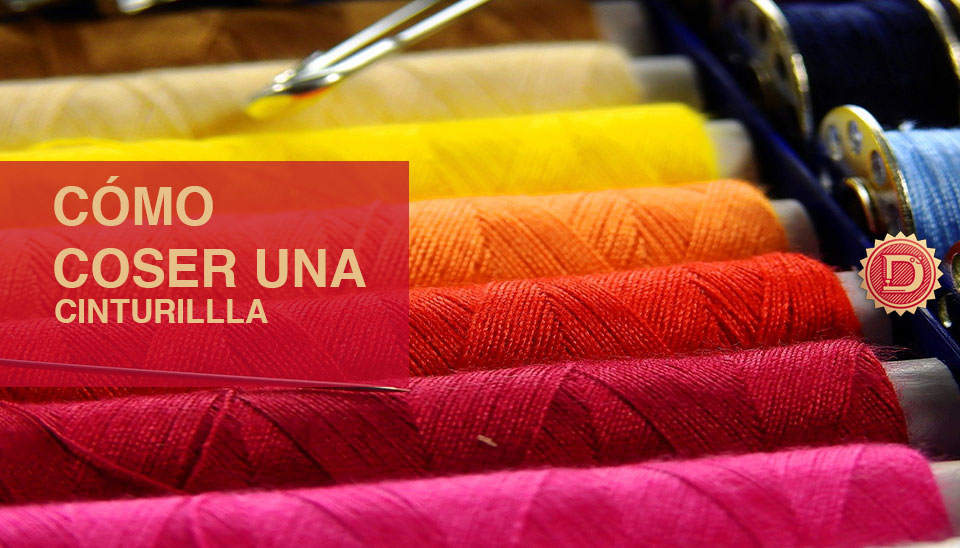Cómo coser una cinturilla a máquina