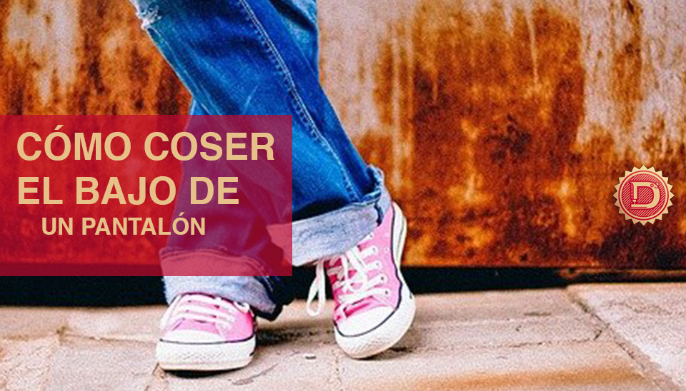 Cómo coser el bajo de un pantalón fácil a máquina