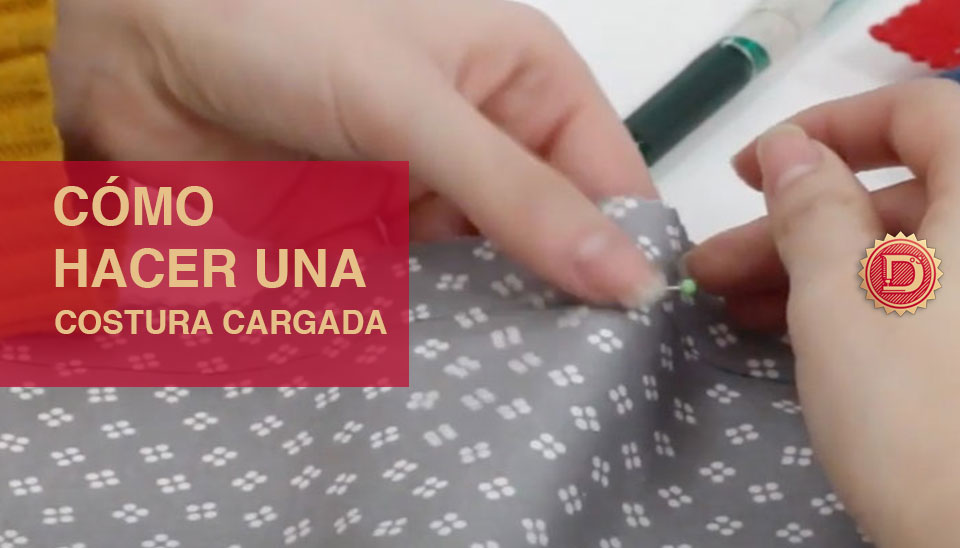 Cómo hacer un pespunte de carga paso a paso