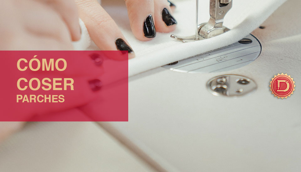 Parches para ropa: Cómo coser a máquina